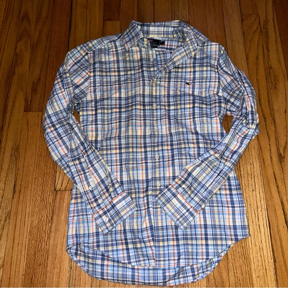 Men’s vineyard vines plaid burton down - Picture 3 of 6
